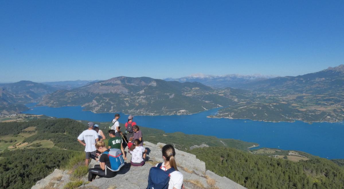 BUREAU MONTAGNE SERRE PONÇON ECRINS - randonnée autour du lac de Serre-Ponçon