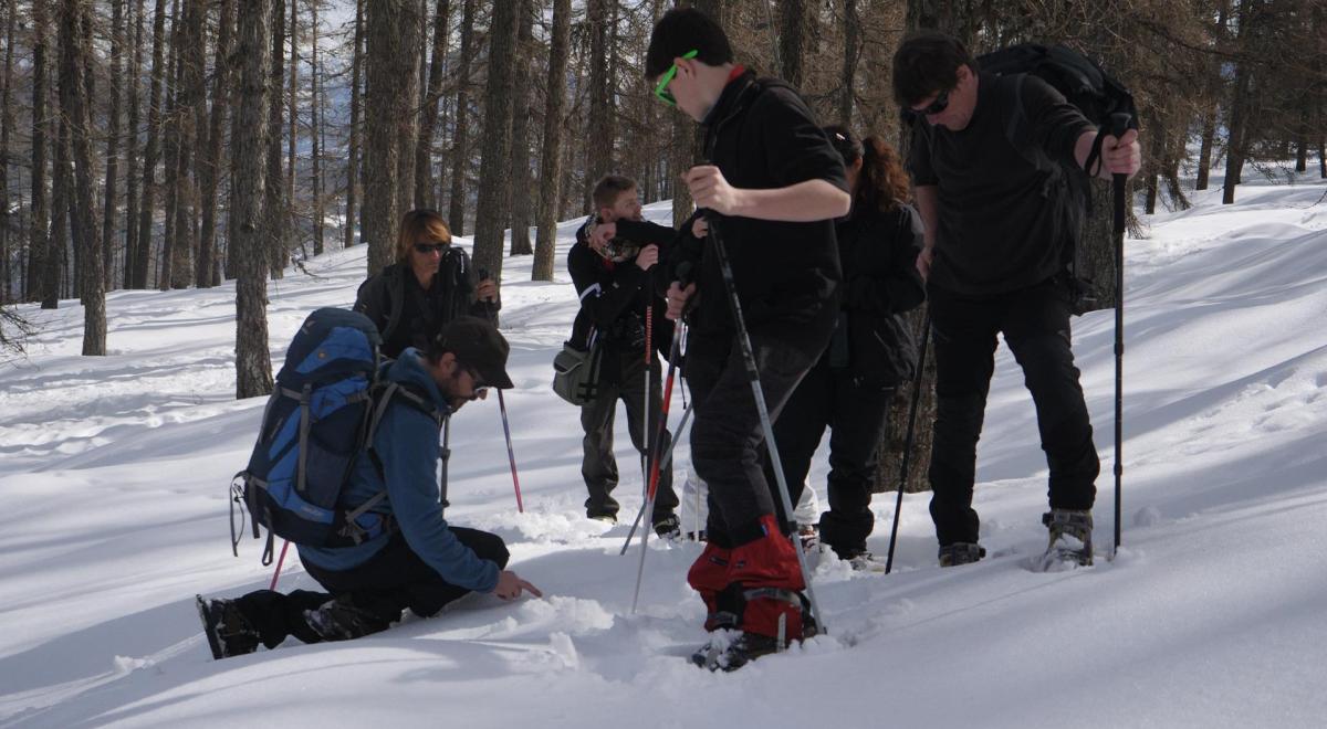 Sortie raquette Réallon - Rando raquette Réallon