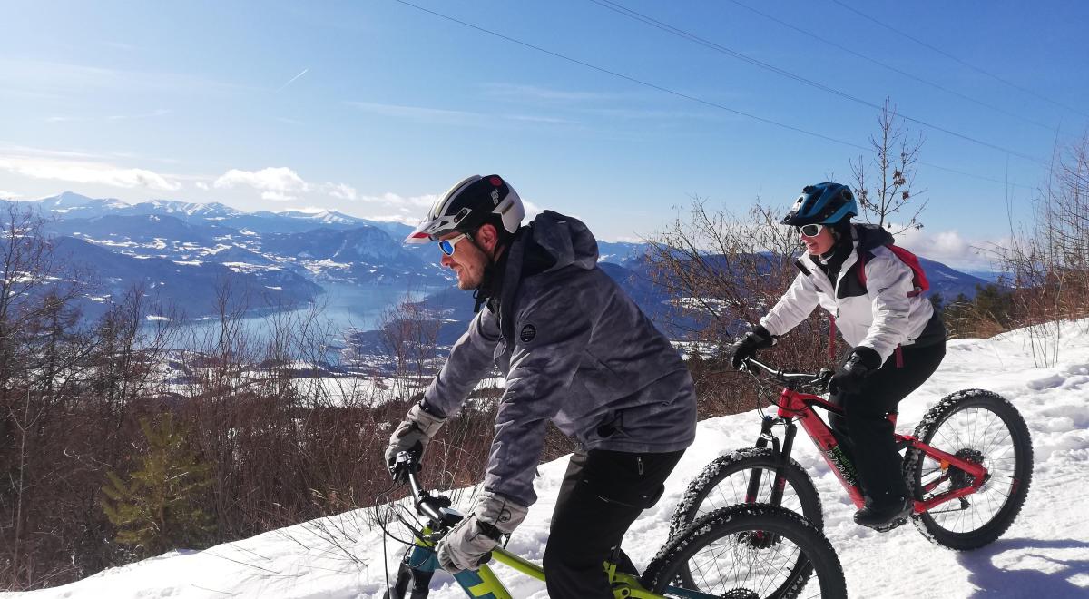 PELOU VTT Serre-Ponçon Neige - PELOU VTT Serre-Ponçon Neige
