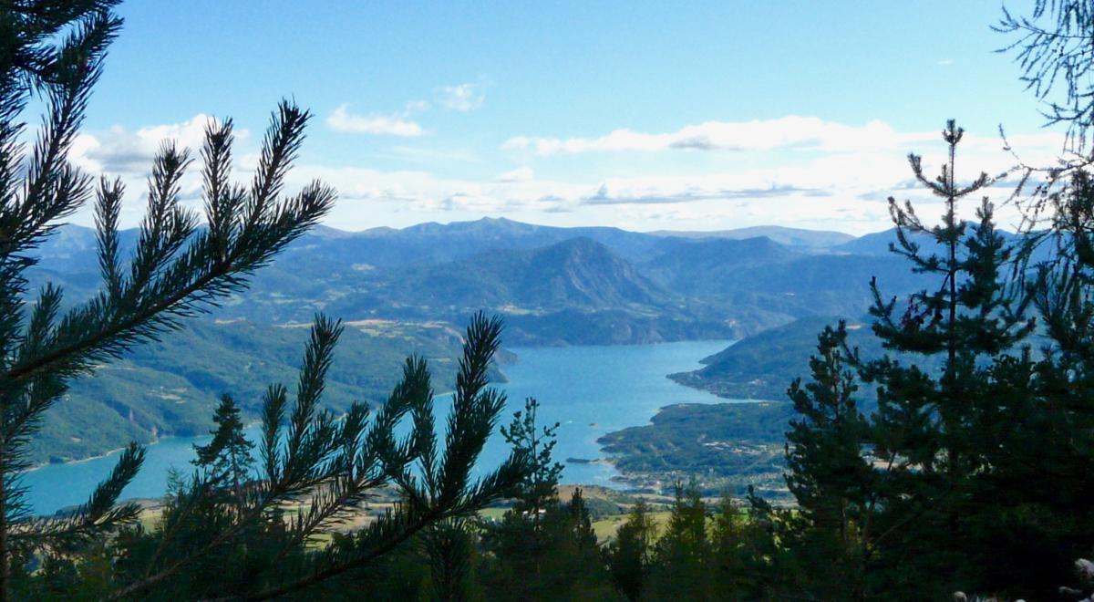 Pays de Serre-Ponçon - randonnée autour du lac de Serre-Ponçon