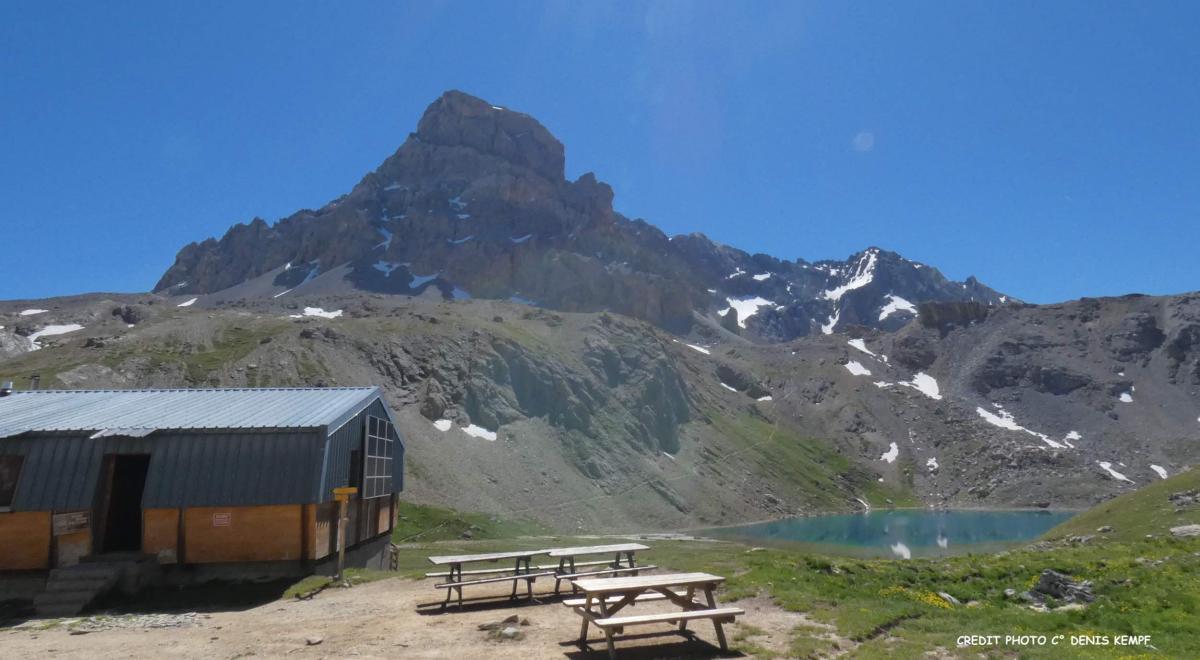 Brec de Chambeyron - nuit en refuge