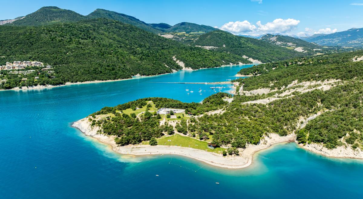 Plage des Trémouilles, Baie de Chanteloube - Chorges - Plage des Trémouilles, Baie de Chanteloube - Chorges