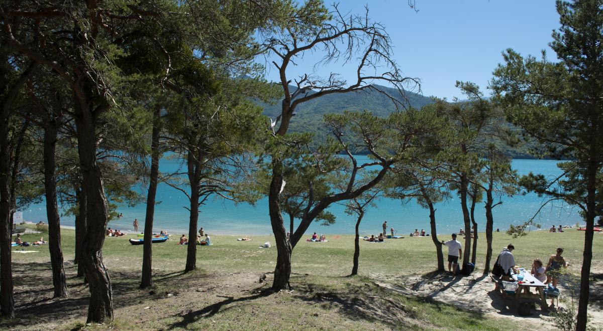 Plage des Trémouilles, Baie de Chanteloube - Chorges - Plage des Trémouilles, Baie de Chanteloube - Chorges