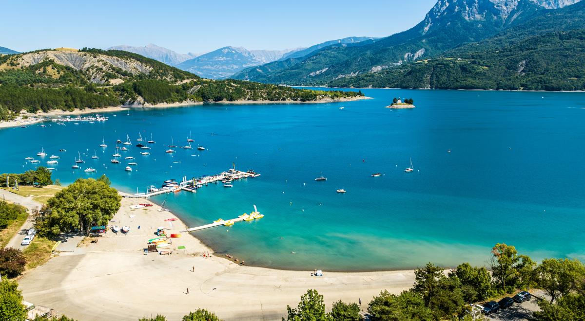Plage des Pommiers, Baie St-Michel - Chorges - Plage des Pommiers, Baie St-Michel - Chorges