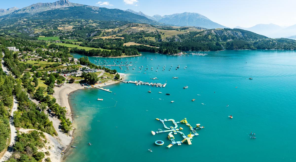 Plage des Pommiers, Baie St-Michel - Chorges - Plage des Pommiers, Baie St-Michel - Chorges