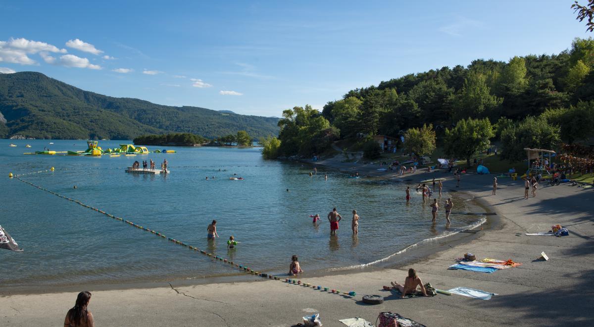 Plage des Pommiers, Baie St-Michel - Chorges - Plage des Pommiers, Baie St-Michel - Chorges
