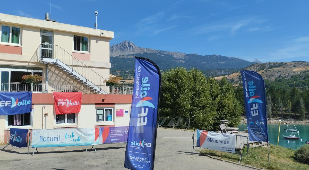Accueil Ecole de Voile - Avant rénovation