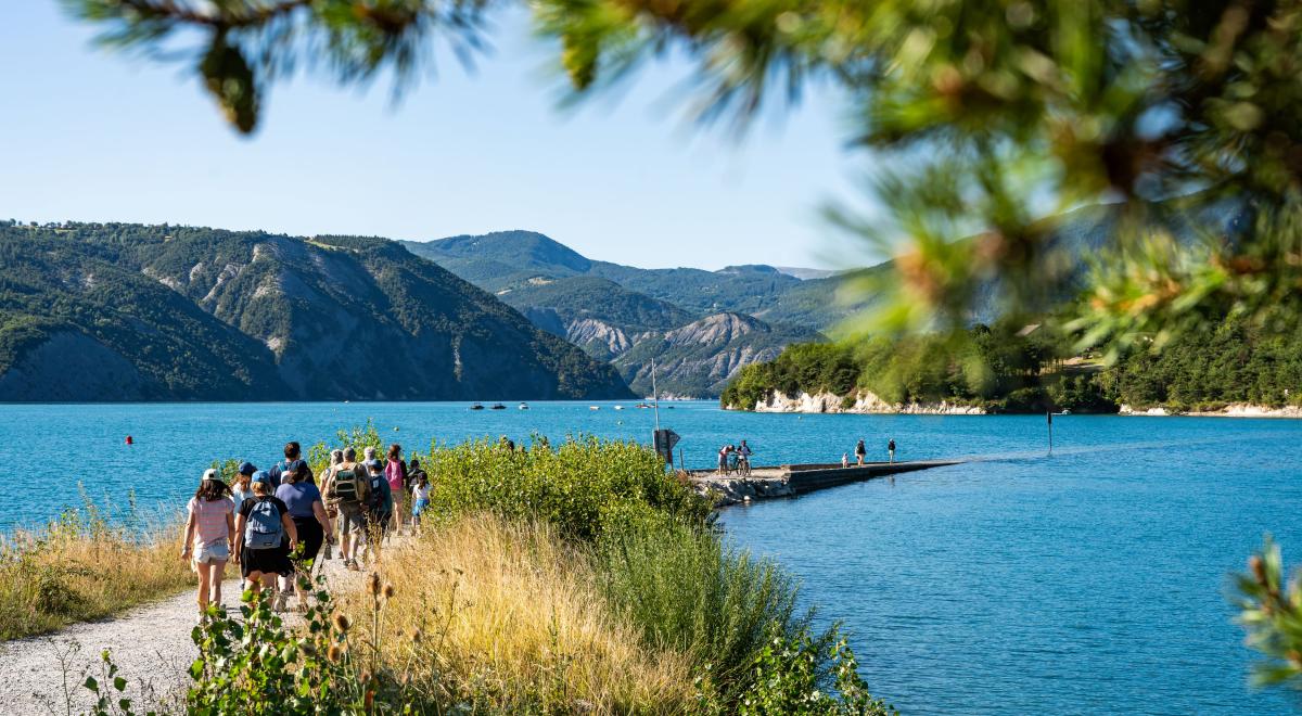 Rando curieuse : Marche sur l'eau_Chorges