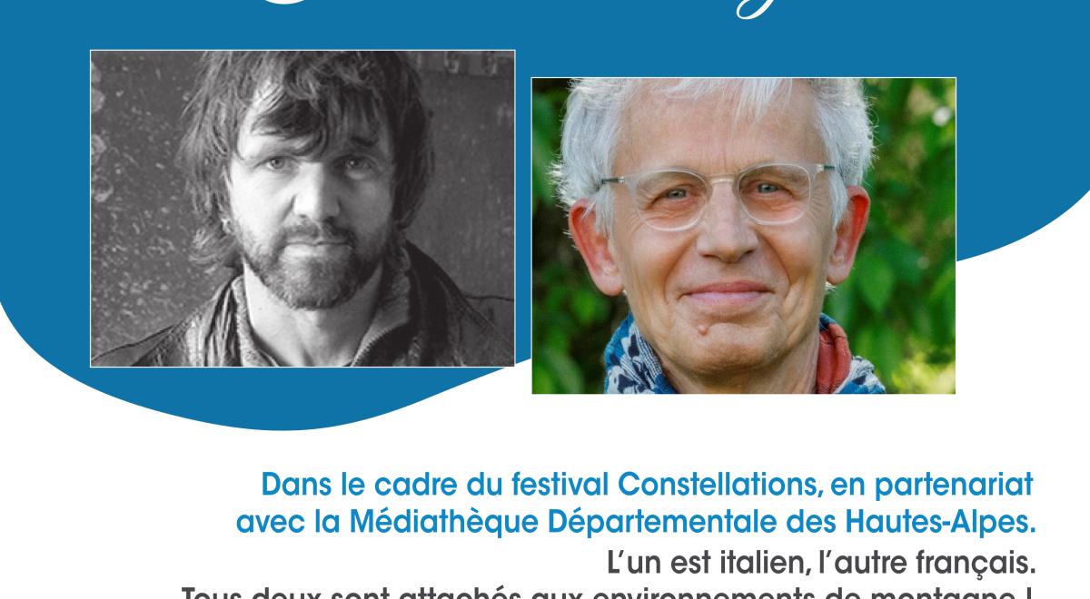 Rencontre littéraire - Davide Longo &amp; Hervé Frumy - Rencontre littéraire - Davide Longo &amp; Hervé Frumy