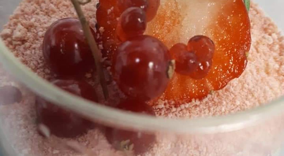 Restaurant La Paranthèse - Exemple de dessert menu du jour