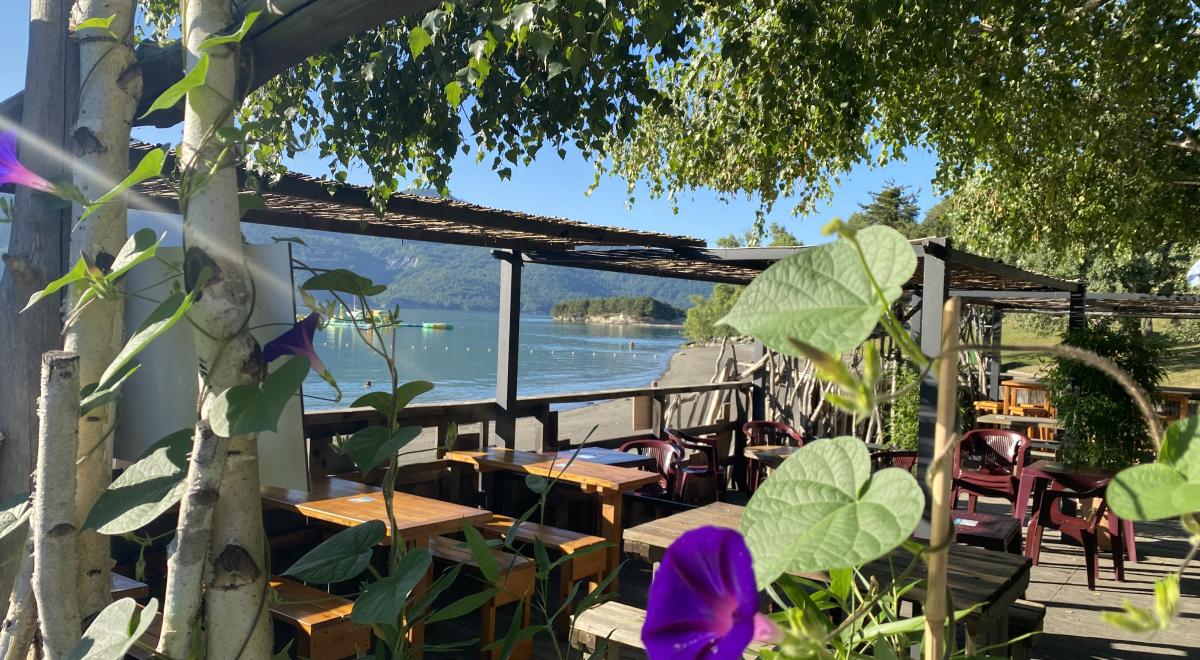 terrasse fleurie -