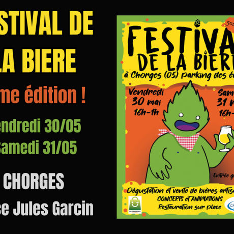 5ème Festival de la Bière de Chorges - Association des commerçants de Chorges
