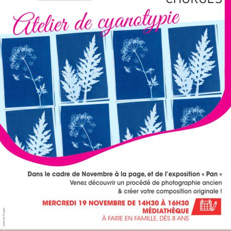 Atelier de cyanotypie CHORGES - Atelier de cyanotypie CHORGES