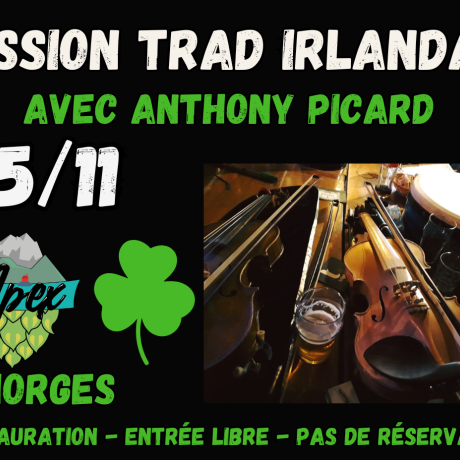 Irish Session - Apex Brewpub CHORGES - Irish Session - Apex Brewpub CHORGES