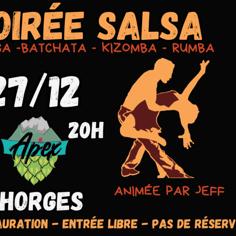 Soirée Salsa CHORGES - Soirée Salsa CHORGES