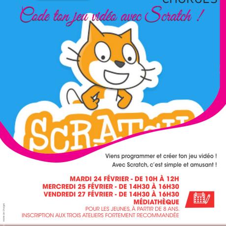 Code ton jeu vidéo avec Scratch ! Chorges - Code ton jeu vidéo avec Scratch ! Chorges