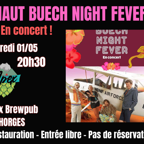 concert haut buëch night fever CHO - concert haut buëch night fever CHO