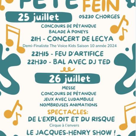 fête du fein CHORGES - fête du fein CHORGES