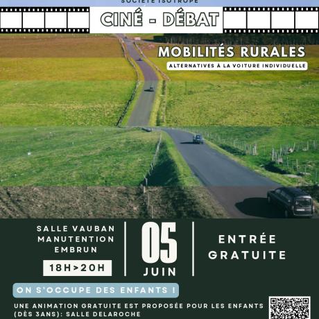 Affiche de la soirée ciné-débat