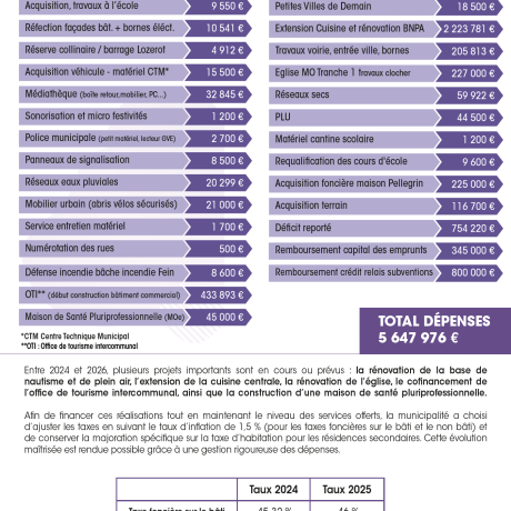 BUDGET 2025 BUDGET 2025