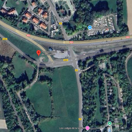 parking estival Prévalière