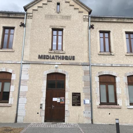 Facade Médiathèque Facade Médiathèque