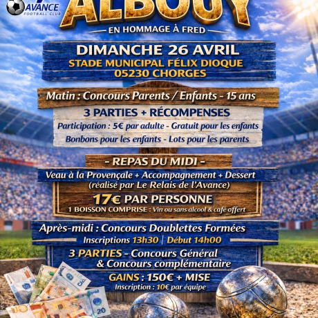 Affiche Challenge Fred ALBOUY 26_04_2026