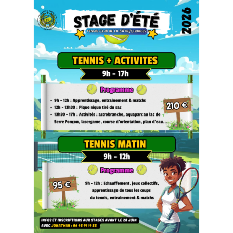 Stage été