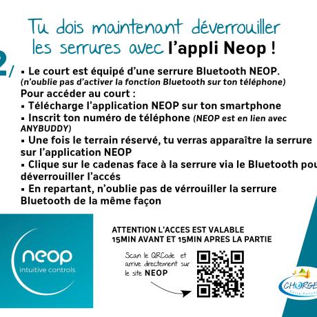 Procédure 2 : OUverture de la porte