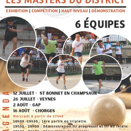 MASTERS DU DISTRICT