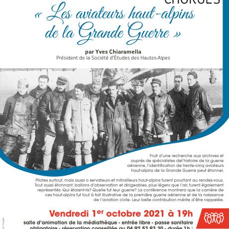 La aviateurs Hauts-alpins de la Grande Guerre
