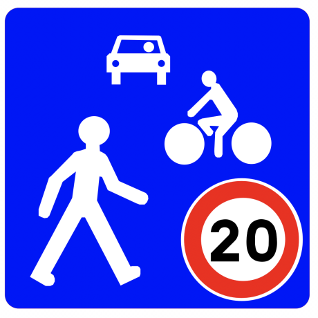 Zone de rencontre dans le centre-ville