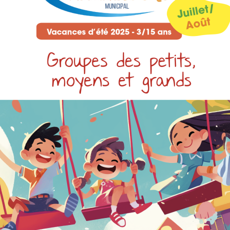 Programme été Accueil de loisirs municipal 2025