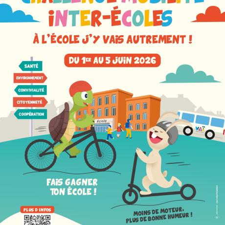 CHALLENGE MOBILITE INTER-ECOLES 2026.