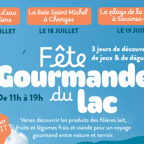 fete gourmande du lac