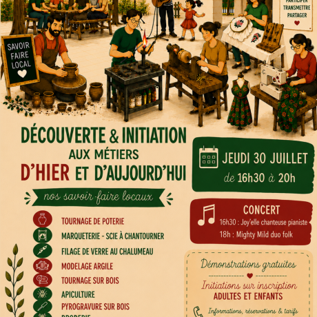 Place Francis Roux - Les Arcades Chorges 30 juillet