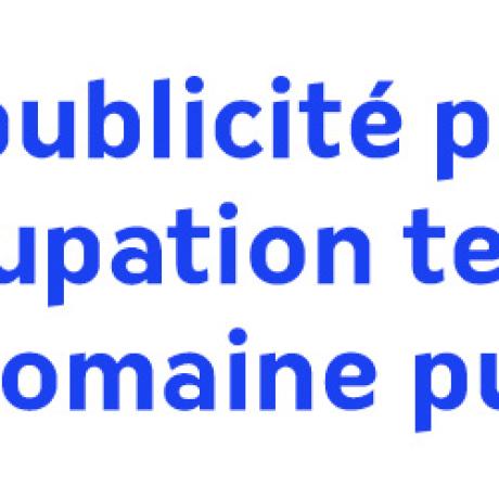 Avis de publicité Avis de publicité