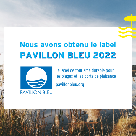 2022 : Obtention du label pavillon bleu pour la commune de Chorges