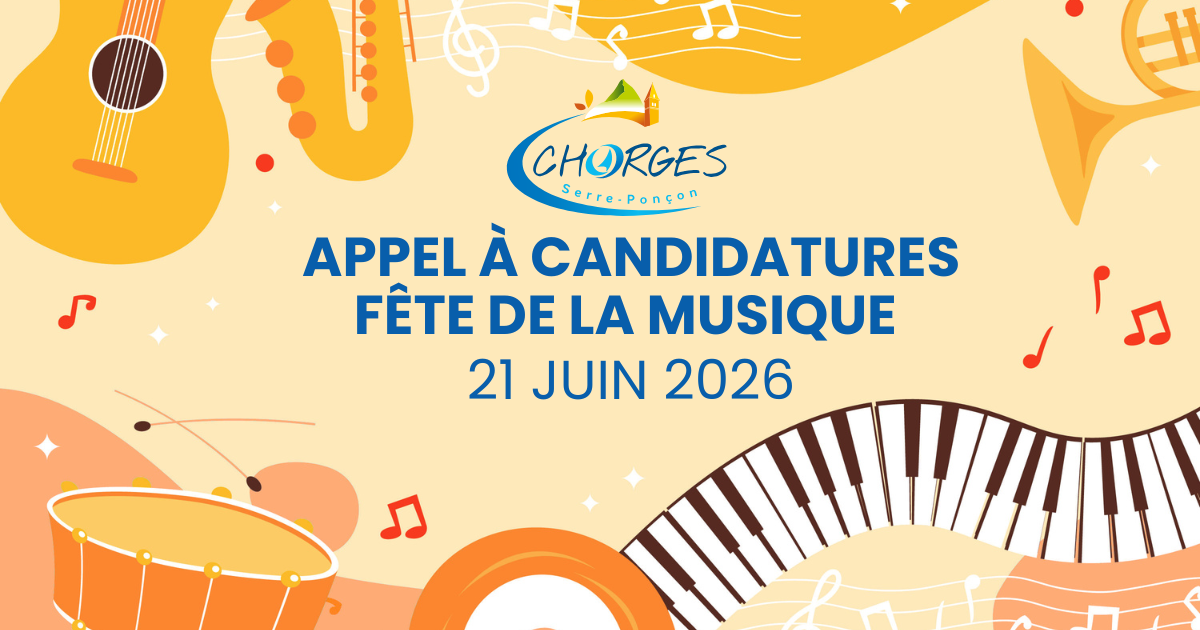 APPEL À CANDIDATURE FETE DE LA MUSIQUE