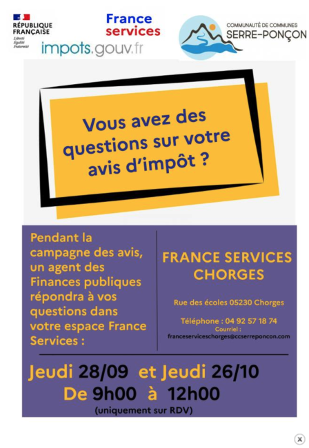 avis d'impôts