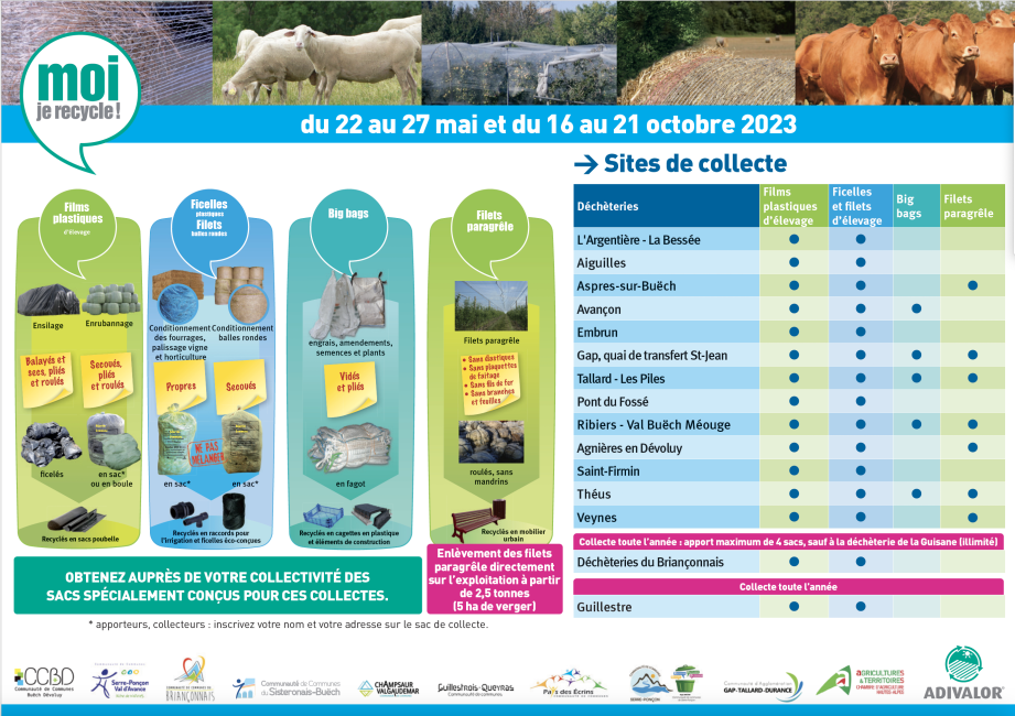 Collecte déchets agri Collecte déchets agri