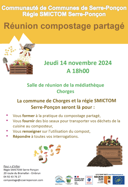 Réunion publique concernant le compostage Réunion publique concernant le compostage