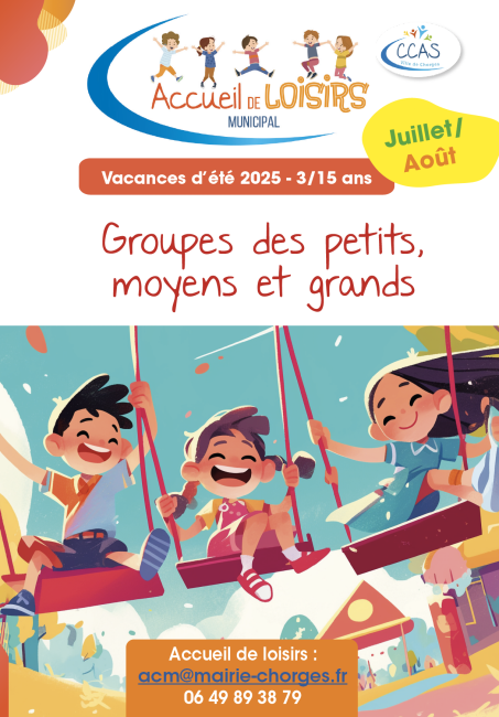 Programme été Accueil de loisirs municipal 2025
