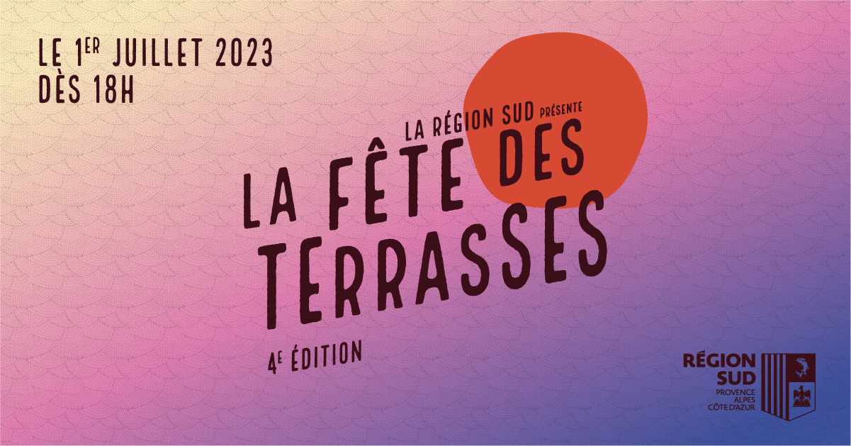 La Fête des Terrasses revient le 1er juillet 2023 pour sa 4ème édition !