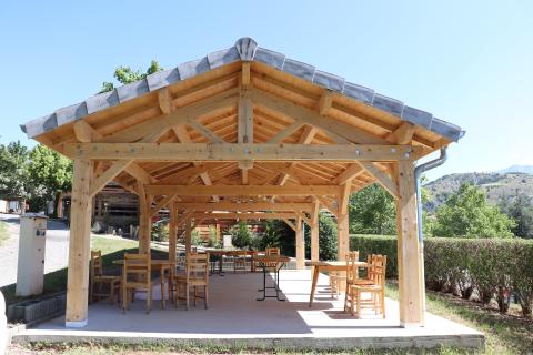 Carport en bois